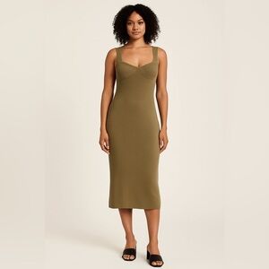 NWT The Drop Women's Sylvia Midi Sweater Dress Size Small (E3)